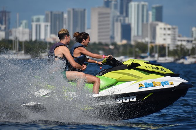 Jet Ski Freeride with Miami Watersports - Getting to Pier 9 in Coconut Grove