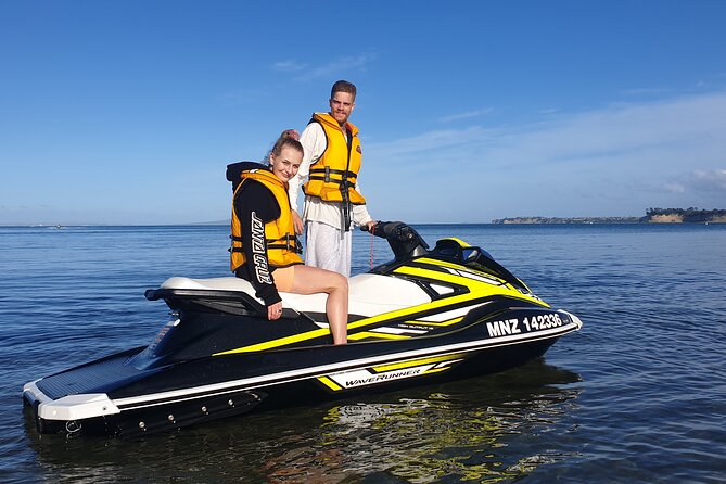 Jet Ski Hire Auckland - Experience the Fun with the Best Operator - Fishing from a fully equipped Jet Ski