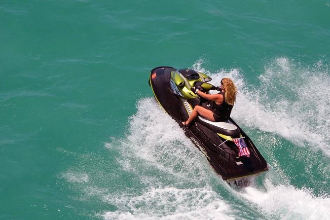 Jet Ski Ride Maunalua Bay. Tandem-2 people ride-price per person - What happens during the 30-minute ride
