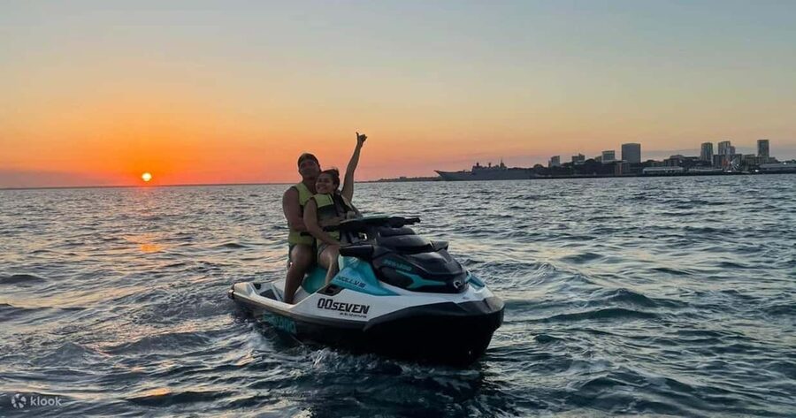 Jet ski safari from Puerto Calero to Papagayo Beach - Reaching Papagayo Beach after the ride