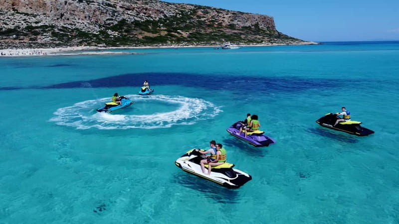 Jet Ski Safari to Sfinari Beach - Swimming, photos, and a quieter hour