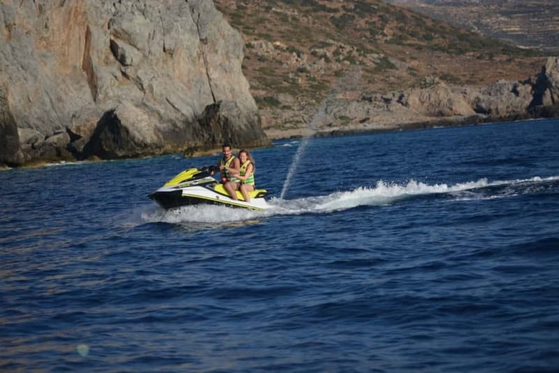 Jet Ski Safari to Sfinari Beach - Who will enjoy this most?