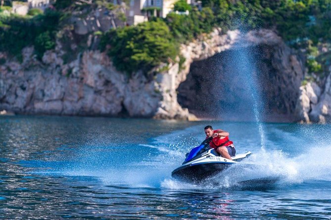 Jet Ski Safari Tour 1h - Kolocep and the Blue Cave stop