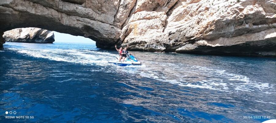 Jet Ski to Margaritas Islands from San Antonio - No License - What the $224 price really covers