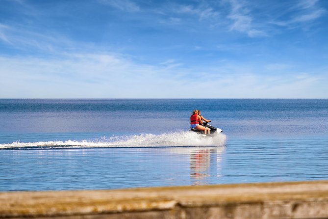 Jet Ski Tour in Dubai duration 1H Burj al Arab and Atlantis palm - The route to Burj Al Arab