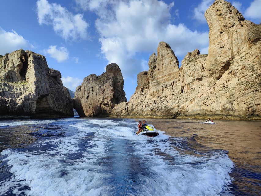 Jet Ski Tour to Cala Albarca from San Antonio - The 40-minute return ride