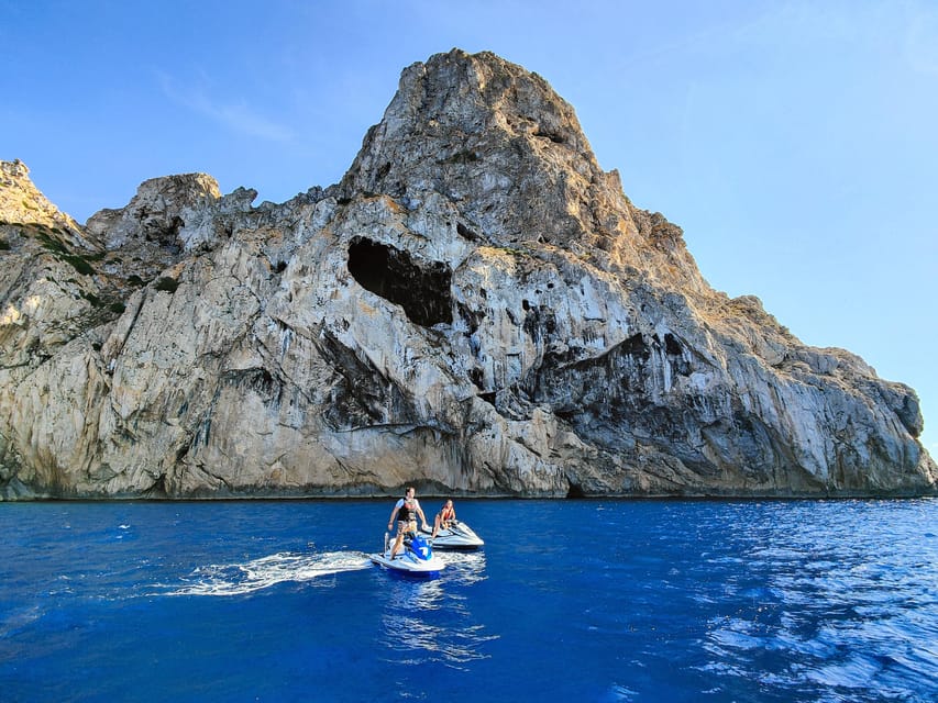Jet Ski Tour to Es Vedra from San Antonio No license needed - Quick takeaways