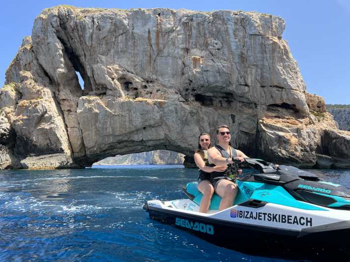 JET SKI TOUR to Margarita Island From San Antoni IBIZA - Leaving from Cala Bassa Beach in San Antonio