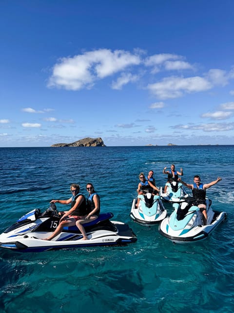 Jet Ski Trip to Cala Comte from San Antonio No license - Meeting at San Antonio’s Yamaha shop
