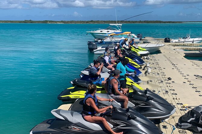 Jet Skiing around La famille ship and smaller pristine cays - Is $350 good value for two people?