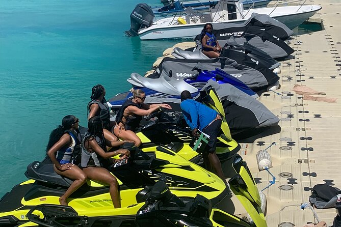Jet Skiing around La famille ship and smaller pristine cays - Who should book, and who should think twice