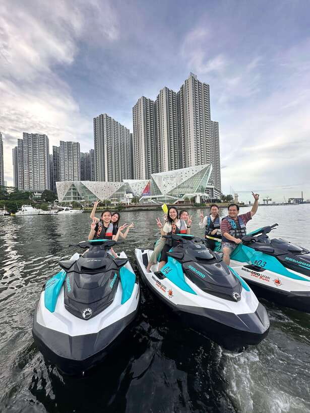 Johor Bahru : Seadoo JetSki 30mins Self Ride Tour (Double) - Following the 16-kilometer route