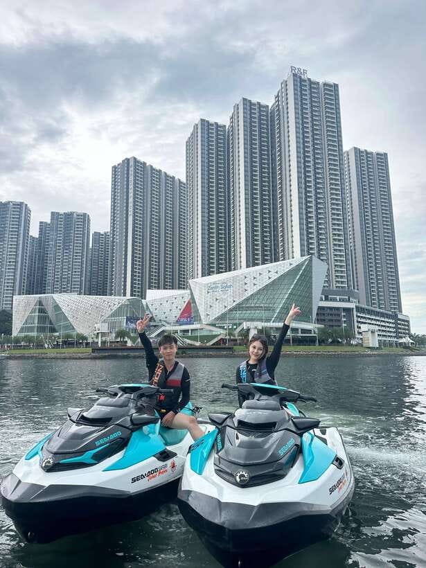Johor Bahru : Seadoo JetSki 30mins Self Ride Tour(Single) - A fast route from Senibong Cove to R&F Mall