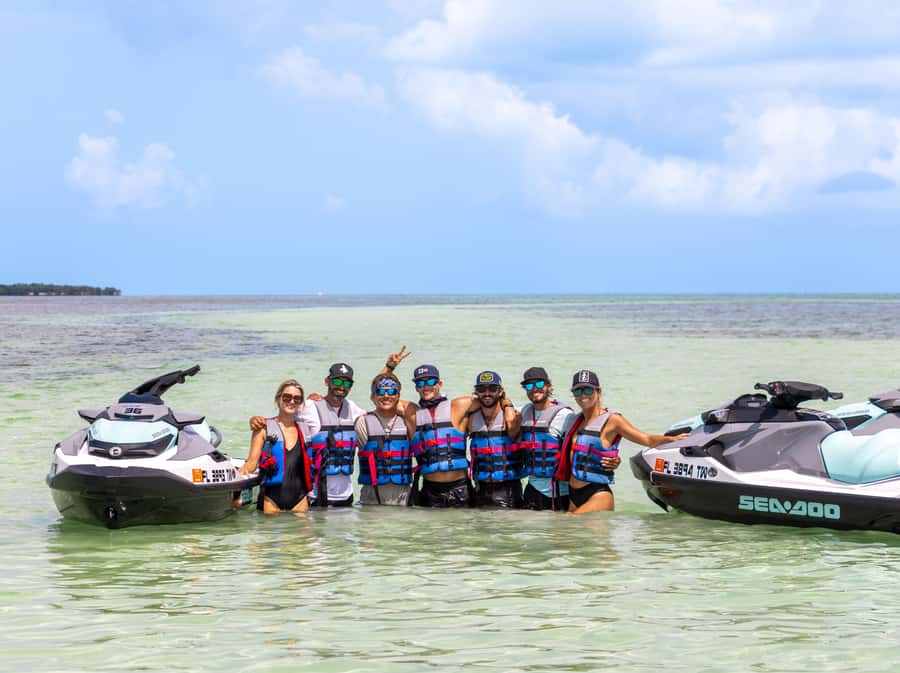 Key West 90-Minute Jet Ski Tour - Starting at the north end of Duval Street