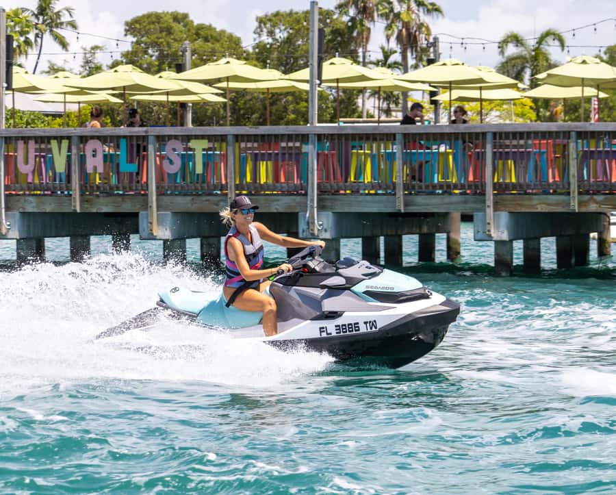 Key West 90-Minute Jet Ski Tour - Riding 28 miles through the Key West back country