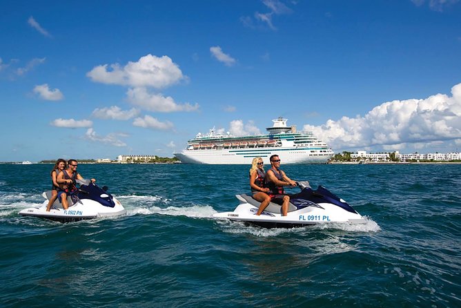 Key West Island Adventure Jet Ski Tour: Bring a Partner for Free - New machines and useful comfort features