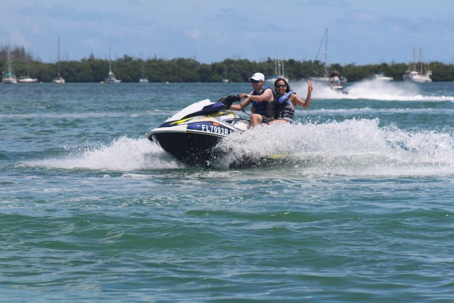 Key West: Jet Ski Island Tour with Sandbar Stop - From check-in to the first open-water run