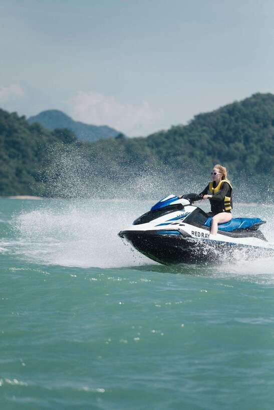 Langkawi: Jet Ski Adventure at Cenang Beach (30/45/60 Min) - What you see from Cenang Beach