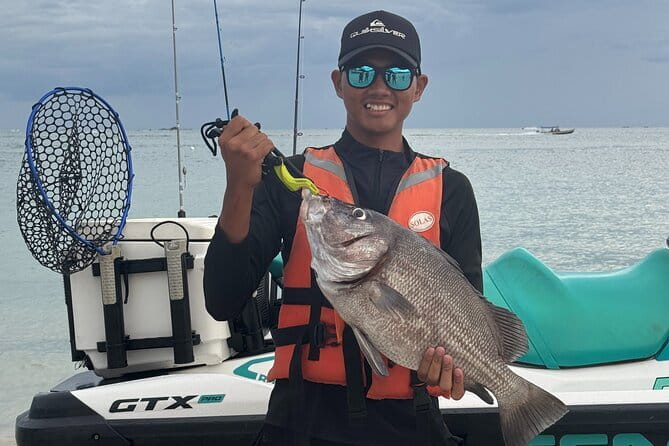 Langkawi: Jet Ski Fishing Tour with Guide - Riding out from Mega Water Sports Beach Hut