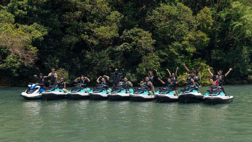 Langkawi Jet Ski Tour Dayang Bunting Free Drone Video - Lake of the Pregnant Maiden