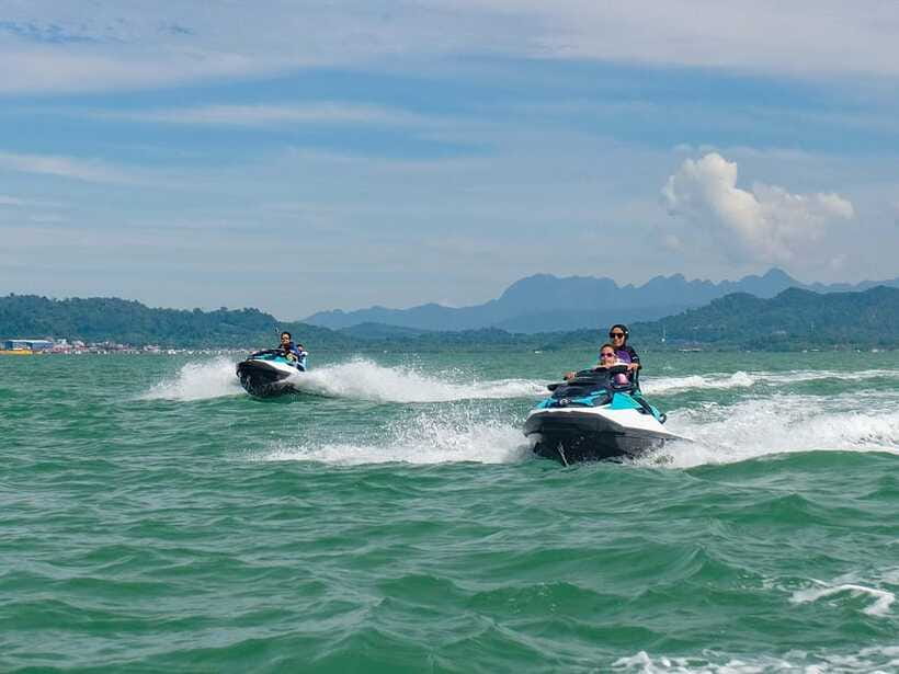 Langkawi: Jet Ski Tour Island Hopping Dayang Bunting - Beras Basah Island adds a beach finish