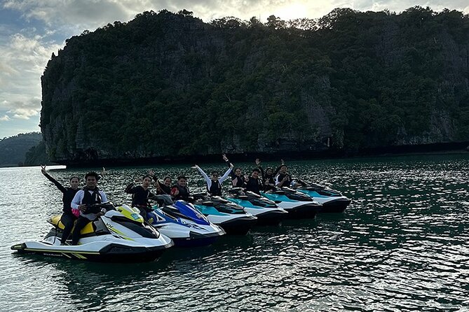 Langkawi Jet Ski Tour Silver Package with Free Drone Video - Diamond Island, Pulau Singa, and the limestone coast