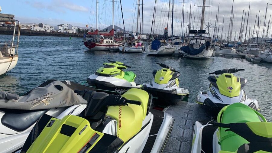 Lanzarote: Jet Ski Tour - Puerto del Carmen is the launch point