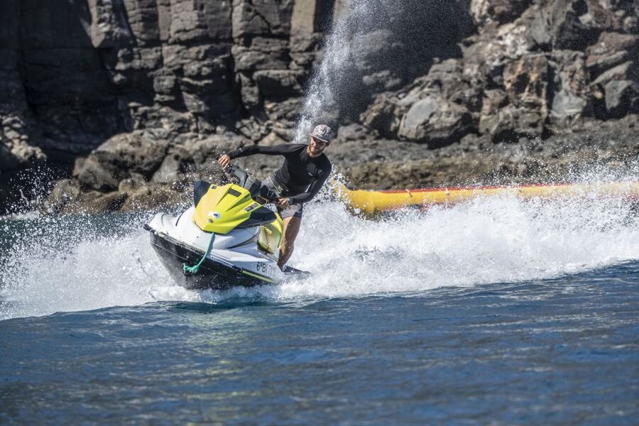 Lanzarote: Jet Ski Tour - What the ride feels like on the open water