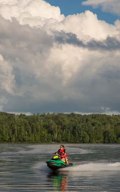 Laurentians: Jetski experience - Who will enjoy this most