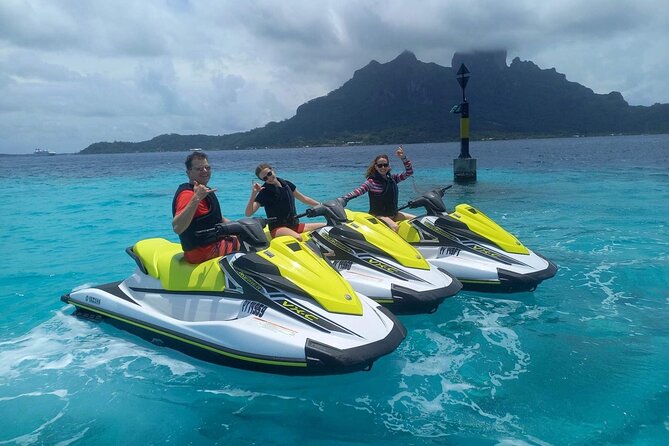 Maitai Tours Self-Drive Bora Bora Jet Ski Tour - Stop one: the white-sand strip and swimming time