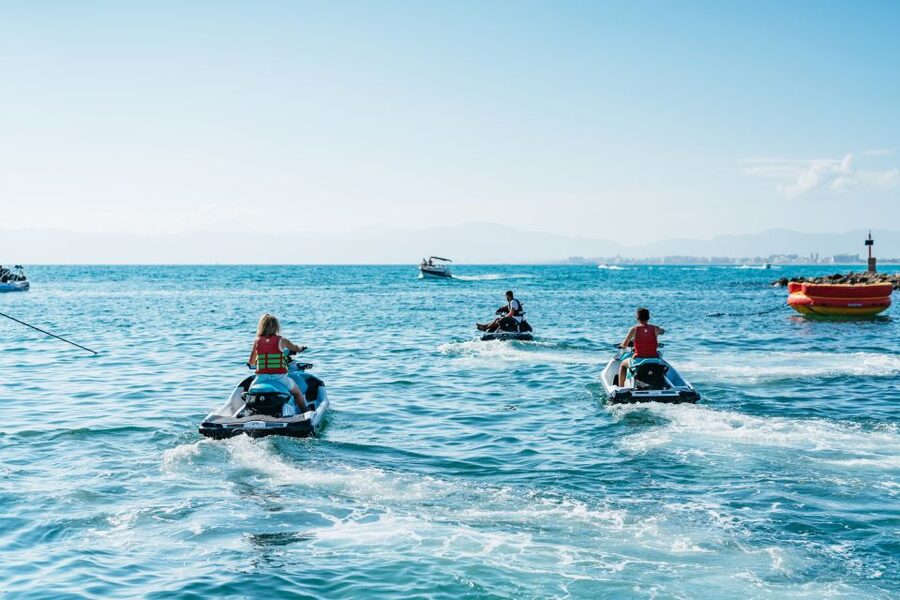 Mallorca: 25-Minute Palma Beach Jet Ski Excursion - Racing beside Mallorca’s rugged shoreline