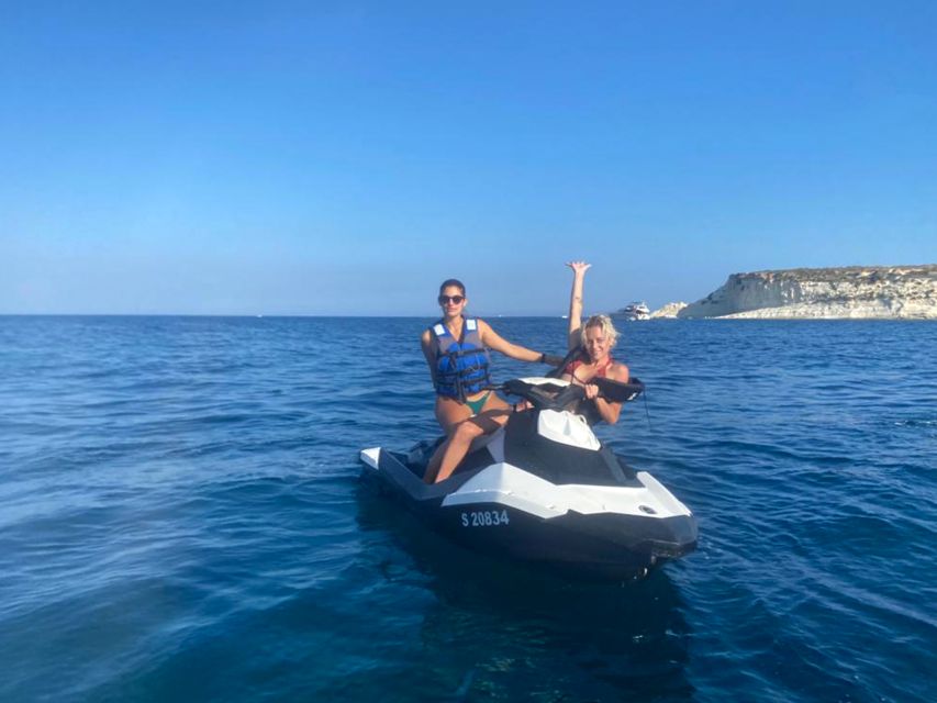 Malta: Private Jet Ski Experience - Sea Caves Cliffs and the Hidden Windows