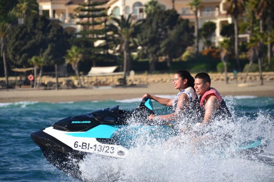 Marbella: Jet Ski at the Golden Mile - Riding Marbella’s Golden Mile from the sea