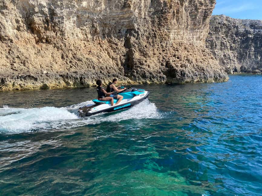 Mellieha: Comino & Blue Lagoon Jet Ski Safari Tour - Starting at Marfa Bay with a proper safety briefing