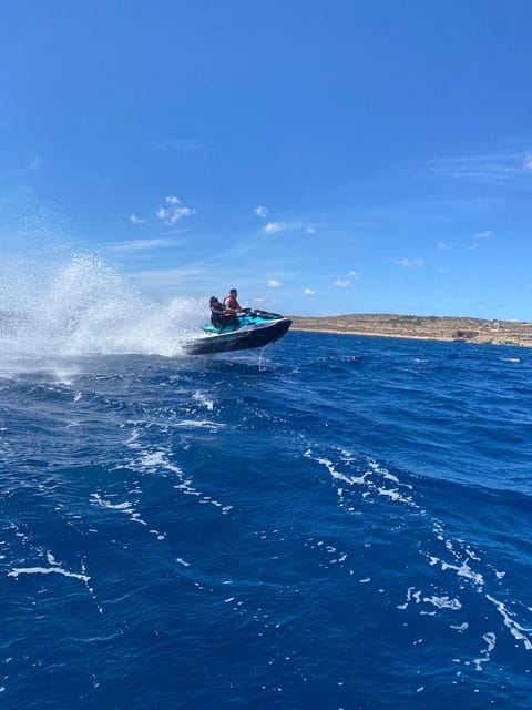 Mellieha: Jet Ski Rental with Safety Boat - What the ride feels like on the water