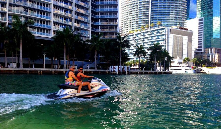 Miami: 1-Hour Jet Ski City Tour - What happens during the 60-minute ride
