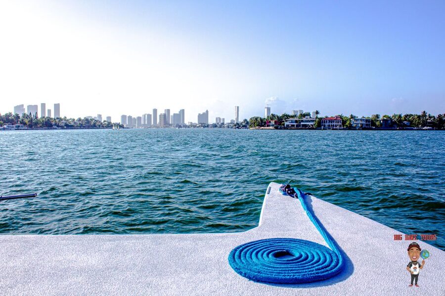 Miami: Adventure Cruise with Jetski, Tubing, and Drinks - Seeing Biscayne Bay from the boat
