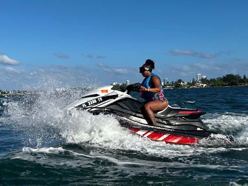 Miami: Biscayne Bay Jet Ski Rental & Free Boat Ride - The free boat ride to the Jet Ski zone