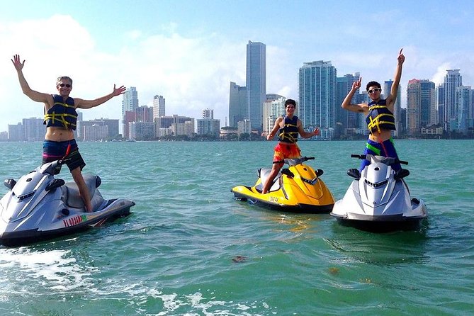 Miami Biscayne Bay Jet Ski Tour - Starting at Key Biscayne, not Miami Beach