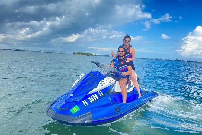 Miami Jet Ski Adventure + Complimentary Boat Ride - About an Hour of Speed on Biscayne Bay
