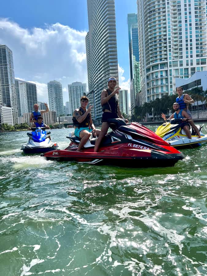 Miami: Self-drive Jetski Adventure - The best views come from looking back