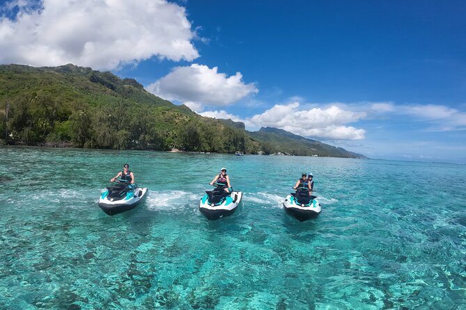 Moorea Combo 3 hours Jet Ski & 3 hours 30 ATV - One long day or two easier days