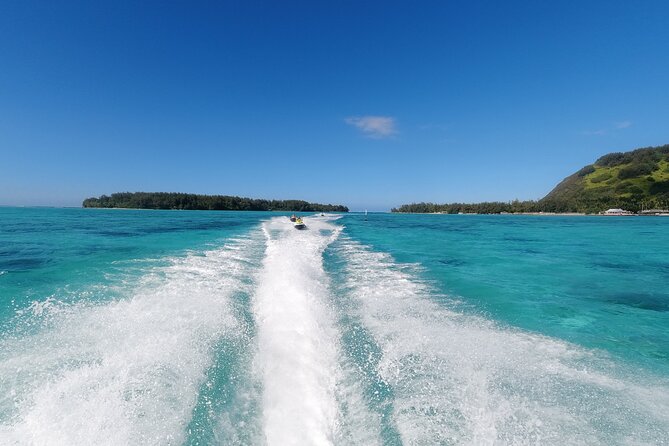 Moorea Solo or Twin Island Tour Jet Ski 4 hours - What the guide adds to the ride