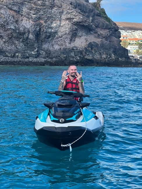 Morro Jable: Guided Jet Ski Safari (without license) - Punta Jandía and the search for marine life