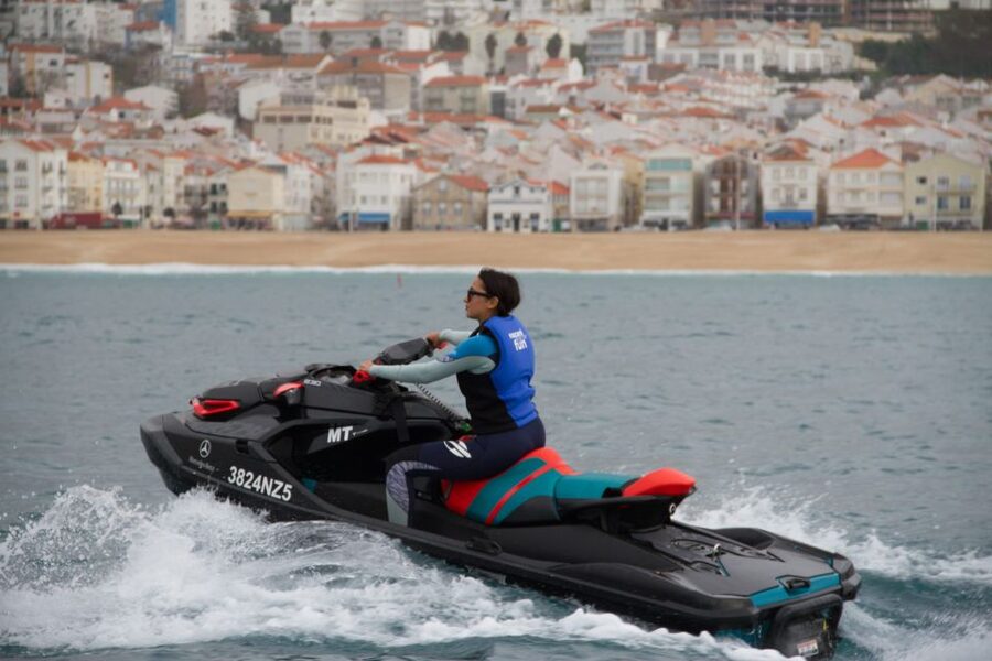 Nazaré: Jet Ski Rental - Heading along Nazaré’s coast