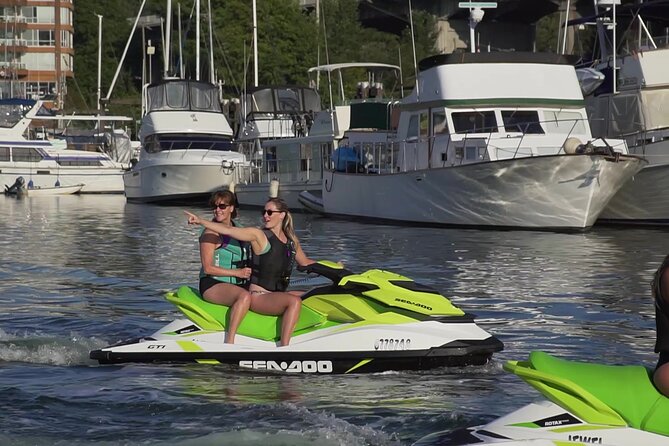 Ocean is Yours Seadoo Experience from Vancouver - English Bay and the harbor speed zone