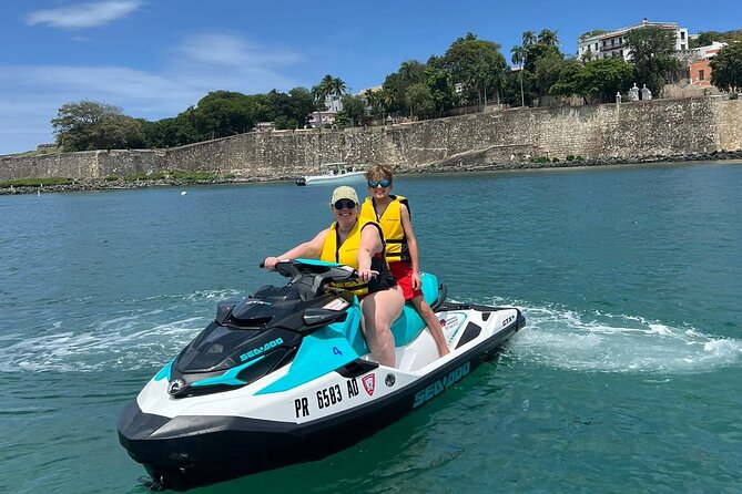 Old San Juan Jet Ski Tour Experience - Seeing El Morro and San Cristóbal from offshore
