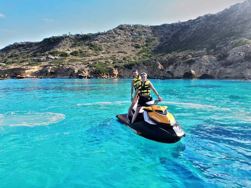 Palma de Mallorca: Los Deltas Jet Ski Tour - From Cala Gamba to Mallorca’s southern cliffs