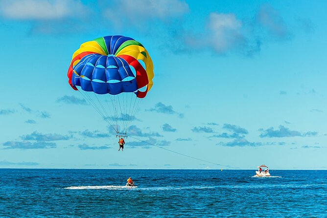 Parasailing & Jetski Water Activities in Montego Bay - Parasailing at roughly 200 feet