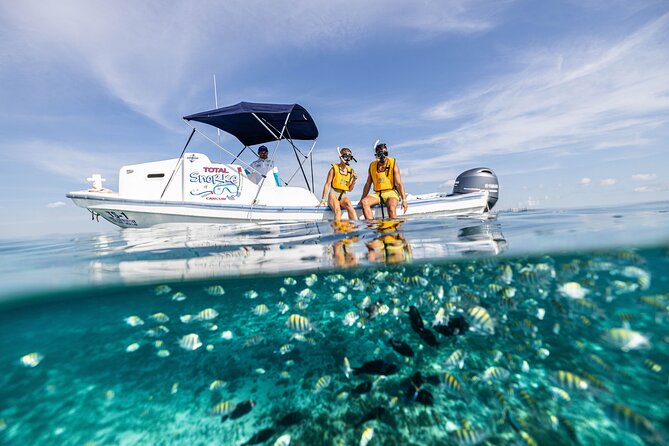 Parasailingcancun and Jet Ski tour over Cancun Bay - The first decision: parasailing and Jet Skis, or snorkeling too?